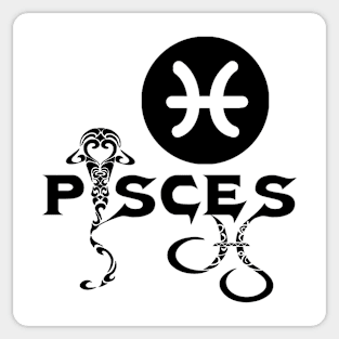 Pisces Star Sign Sticker